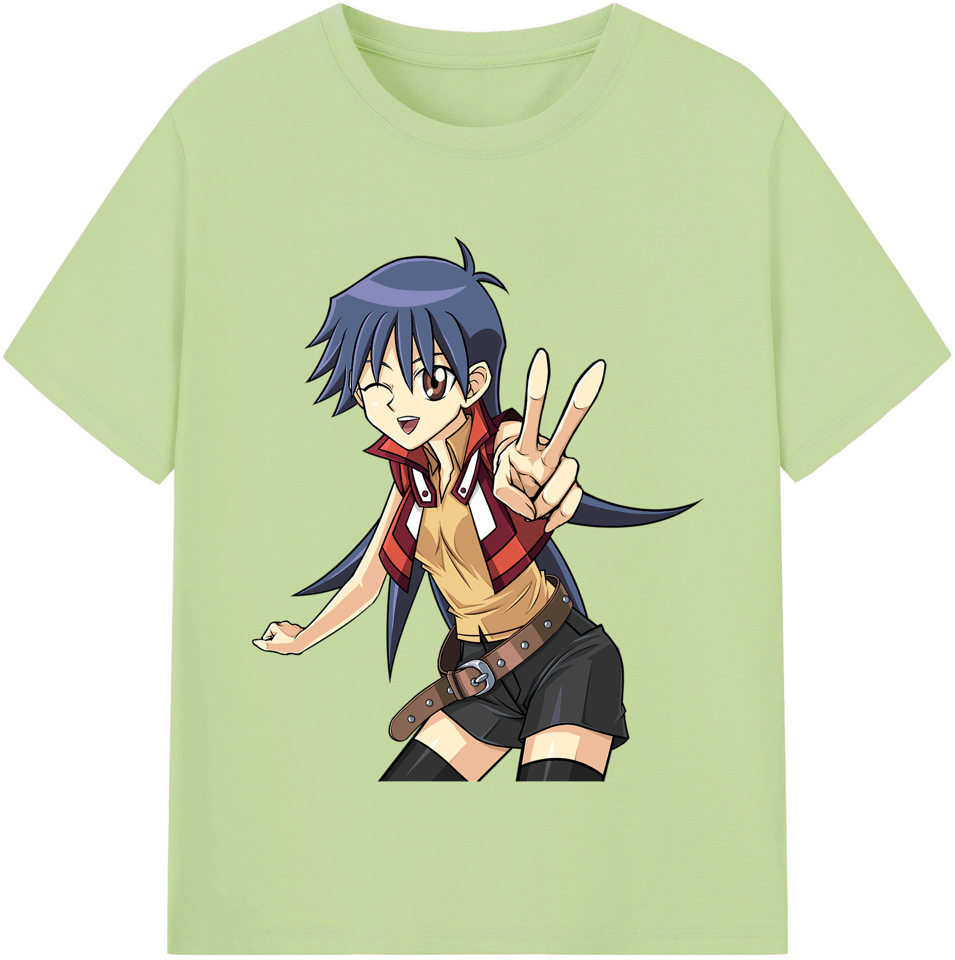 （画像用） 遊☆戯☆王 Yu-Gi-Oh! 綿100％半袖Tシャツ（フロントプリント）